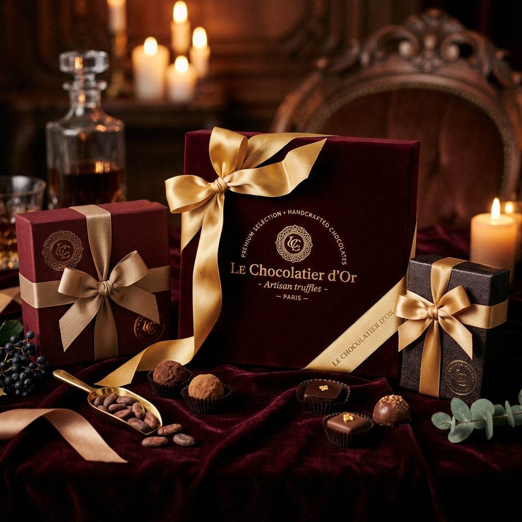 Luxury chocolate gift boxes